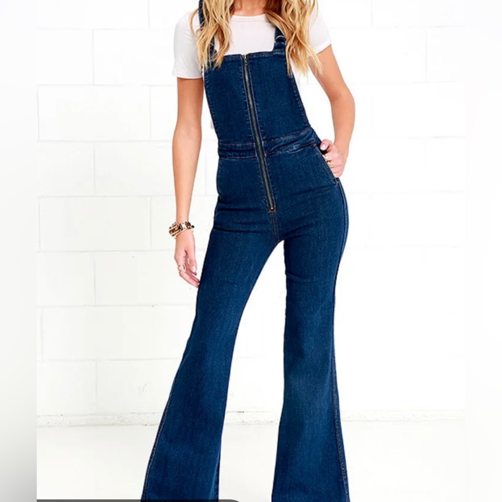 Rollas denim overalls size 25